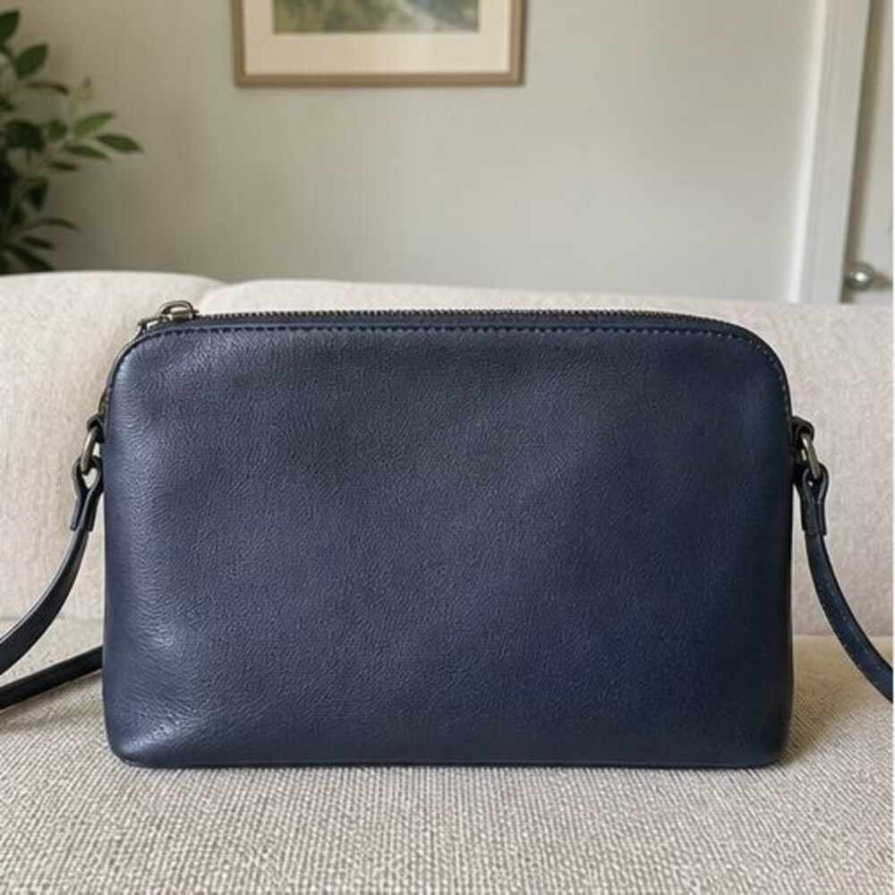Stone Saffiano Crossbody Bag